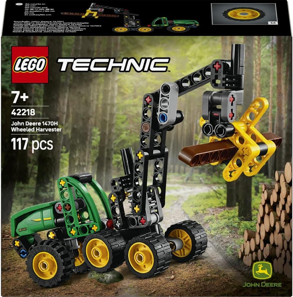 لگو Technic ماشین برداشت چرخدار John Deere 1470H مدل 42218 لگو Technic ماشین برداشت چرخدار John Deere 1470H مدل 42218
