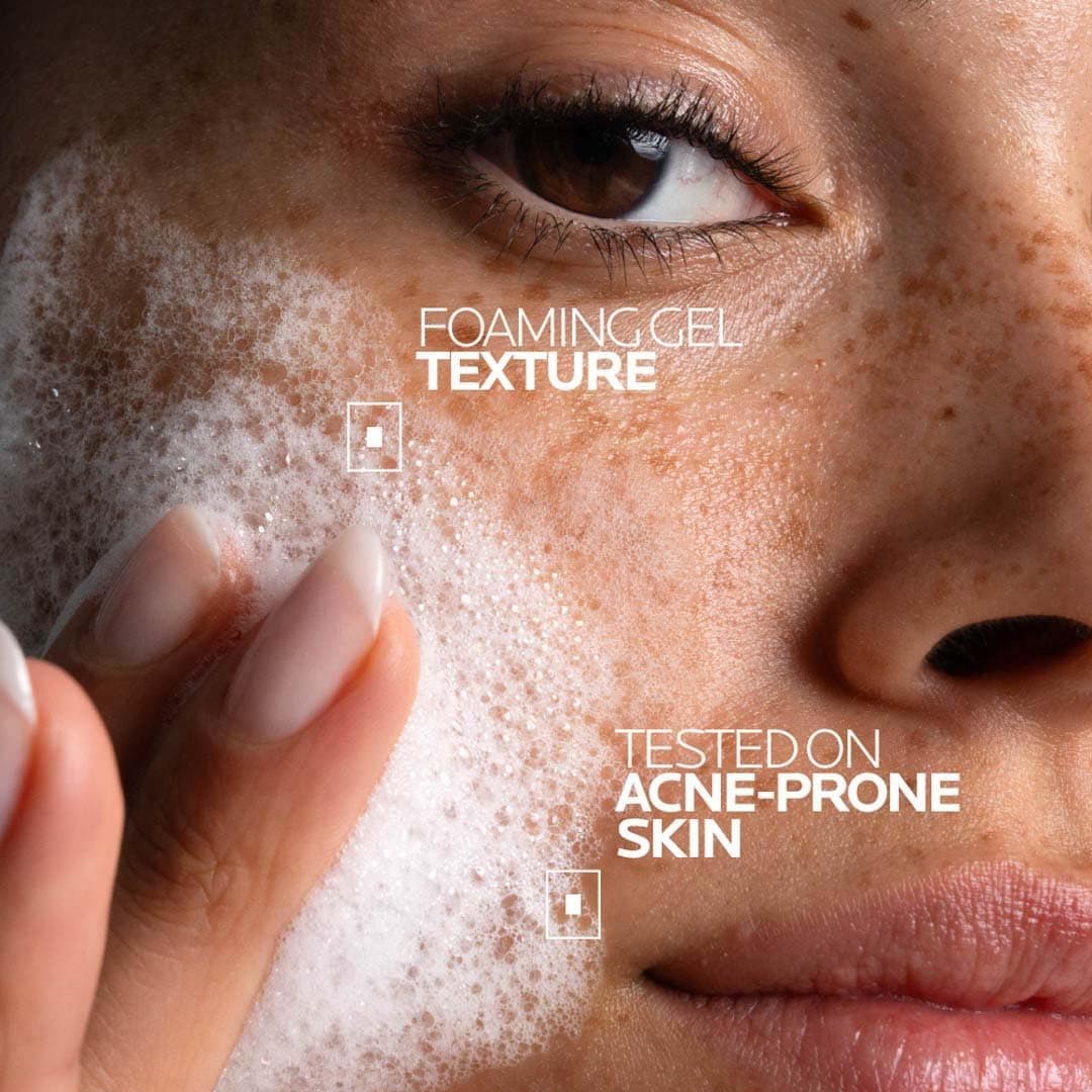 ژل شوینده فومدار صورت La Roche-Posay پاککننده ضدجوش Effaclar ژل شوینده فومدار صورت La Roche-Posay پاککننده ضدجوش Effaclar