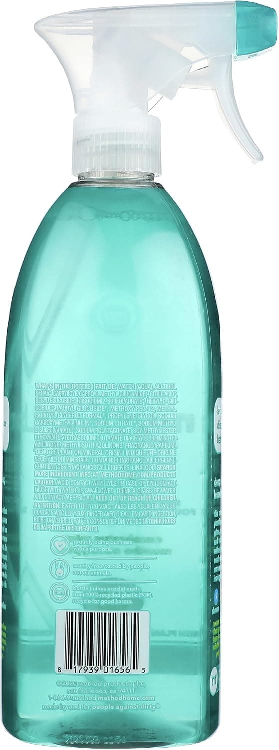 شوینده کفکننده حمام Method با رایحه اکالیپتوس و نعناع 28 oz شوینده کفکننده حمام Method با رایحه اکالیپتوس و نعناع 28 oz