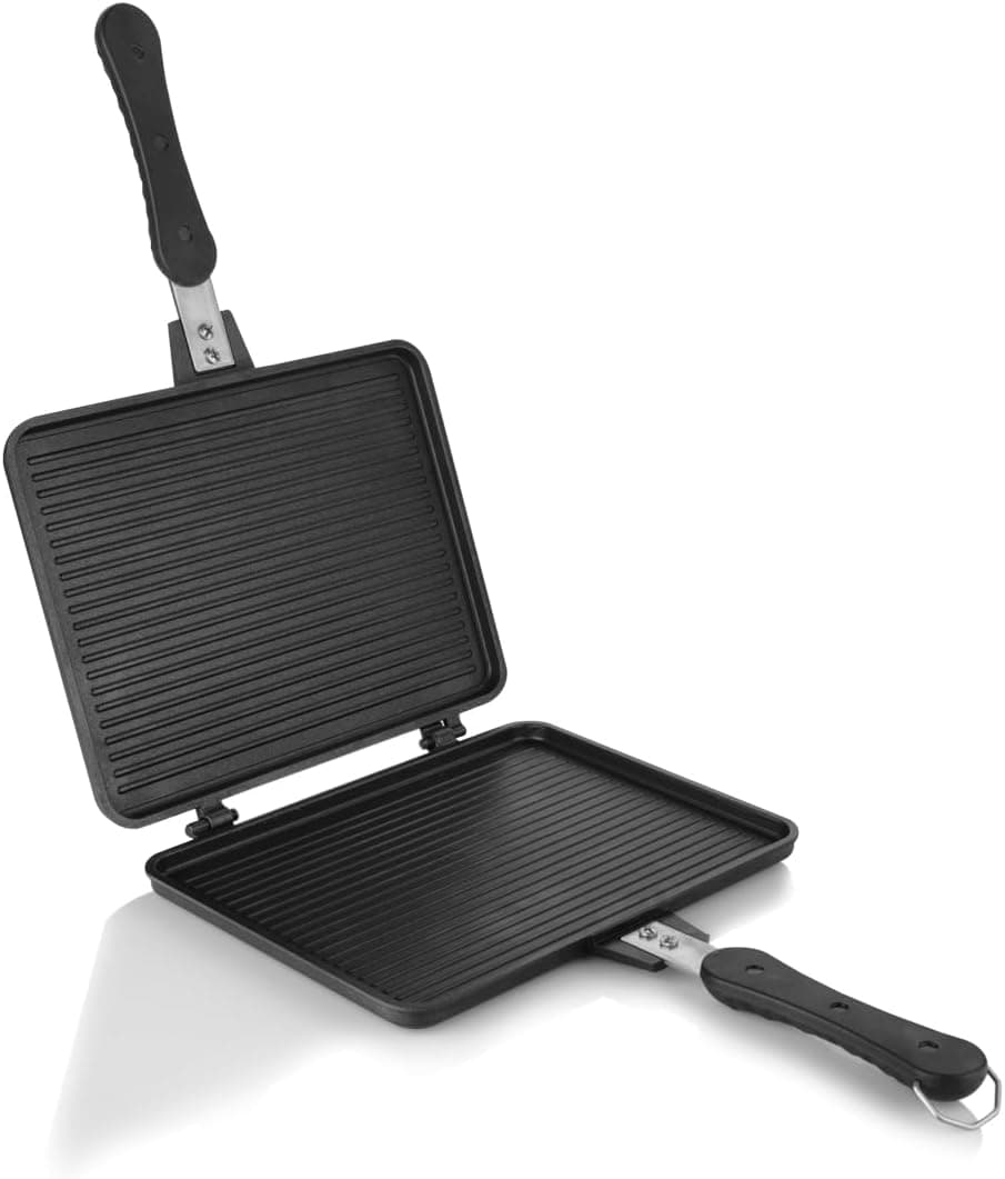 گریل چدنی روی اجاق Schäfer مدل Tastemake XL 20x26 cm 2 عددی گریل چدنی روی اجاق Schäfer مدل Tastemake XL 20x26 cm 2 عددی