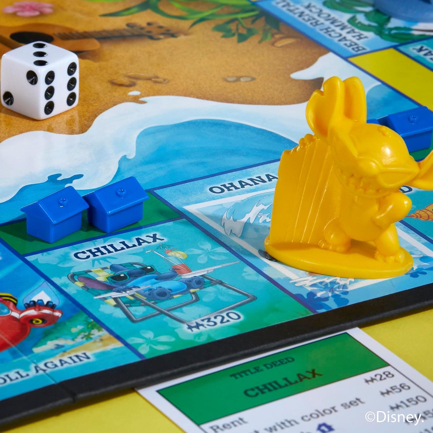 بازی رومیزی Disney Stitch Monopoly نسخه انگلیسی بازی رومیزی Disney Stitch Monopoly نسخه انگلیسی
