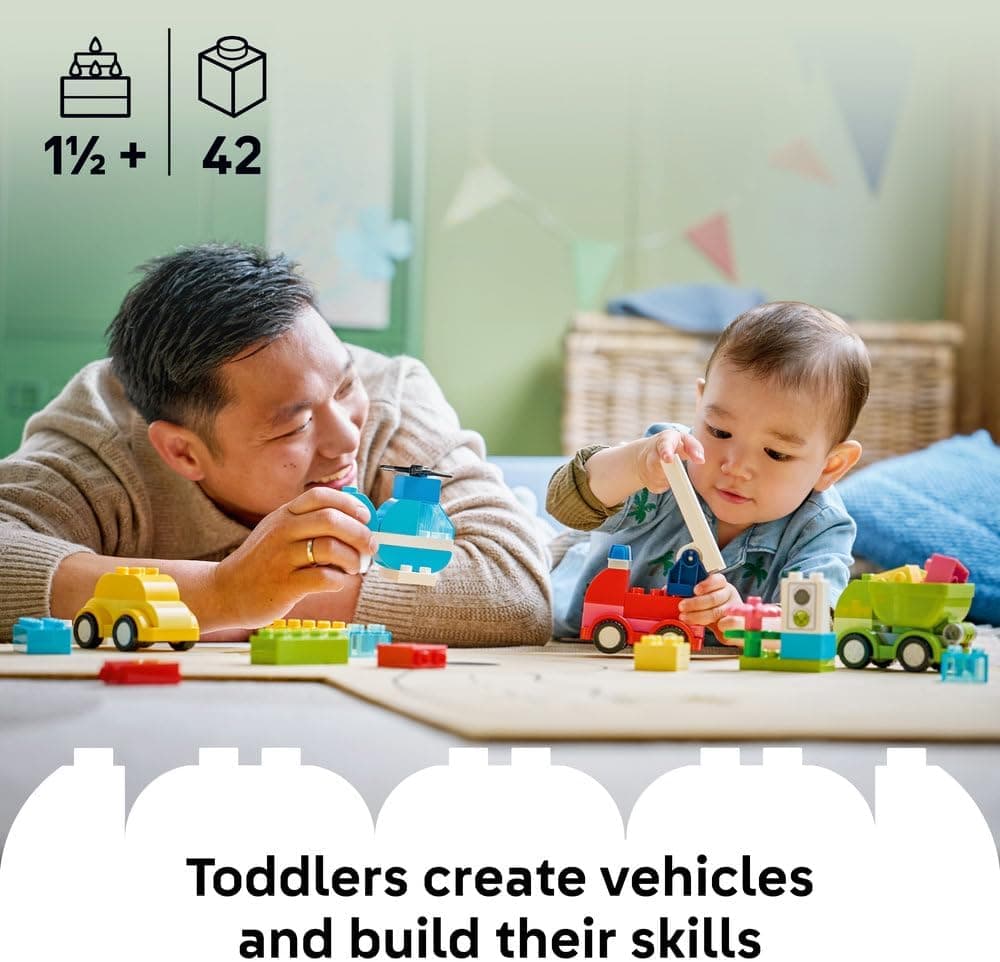 لگو DUPLO ست مدل Creative Vehicles 10474 لگو DUPLO ست مدل Creative Vehicles 10474