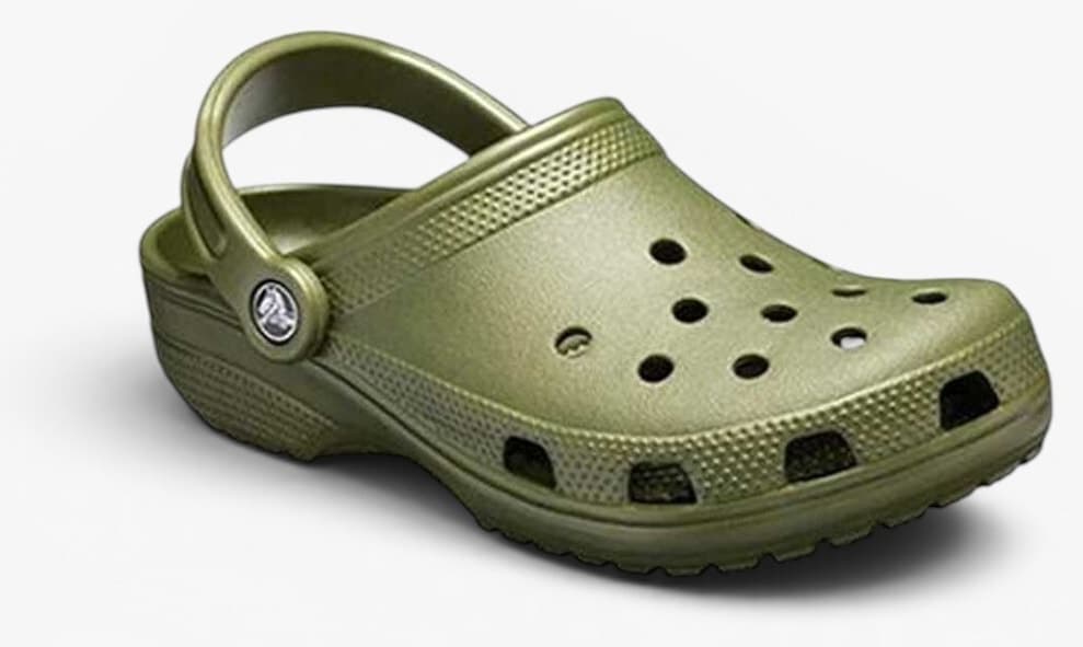 دمپایی مردانه Crocs Classic سبز مدل 10001 دمپایی مردانه Crocs Classic سبز مدل 10001