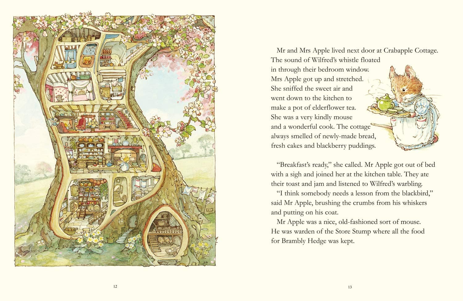 کتاب The Complete Brambly Hedge اثر Jill Barklem کتاب The Complete Brambly Hedge اثر Jill Barklem