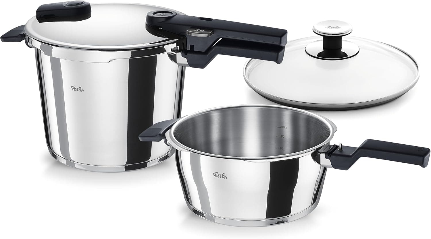 قابلمه زودپز Fissler Vitaquick براق 6+3,5 Litre قابلمه زودپز Fissler Vitaquick براق 6+3,5 Litre