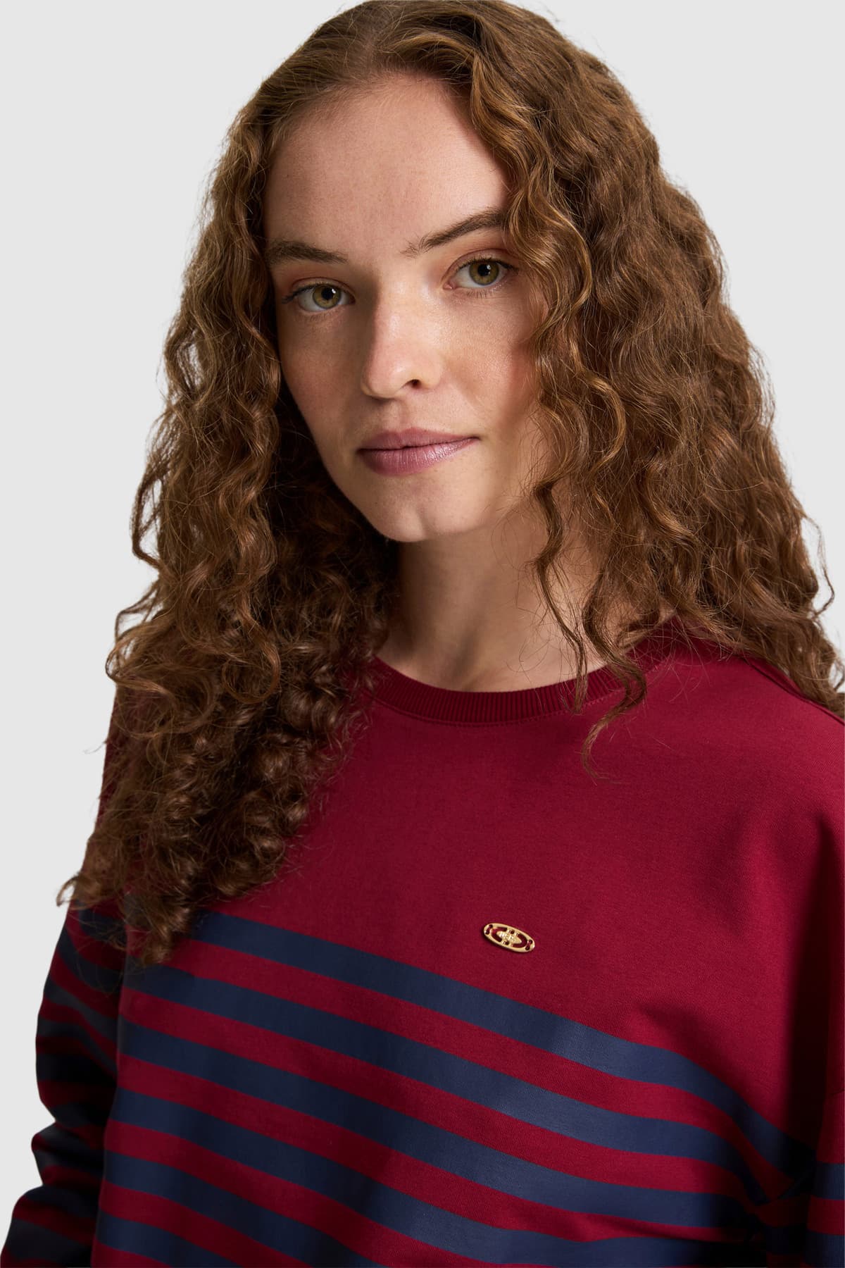 سوئیشرت زنانه U.S. Polo Assn. گیلاسی مدل 50328990-VR223 سوئیشرت زنانه U.S. Polo Assn. گیلاسی مدل 50328990-VR223