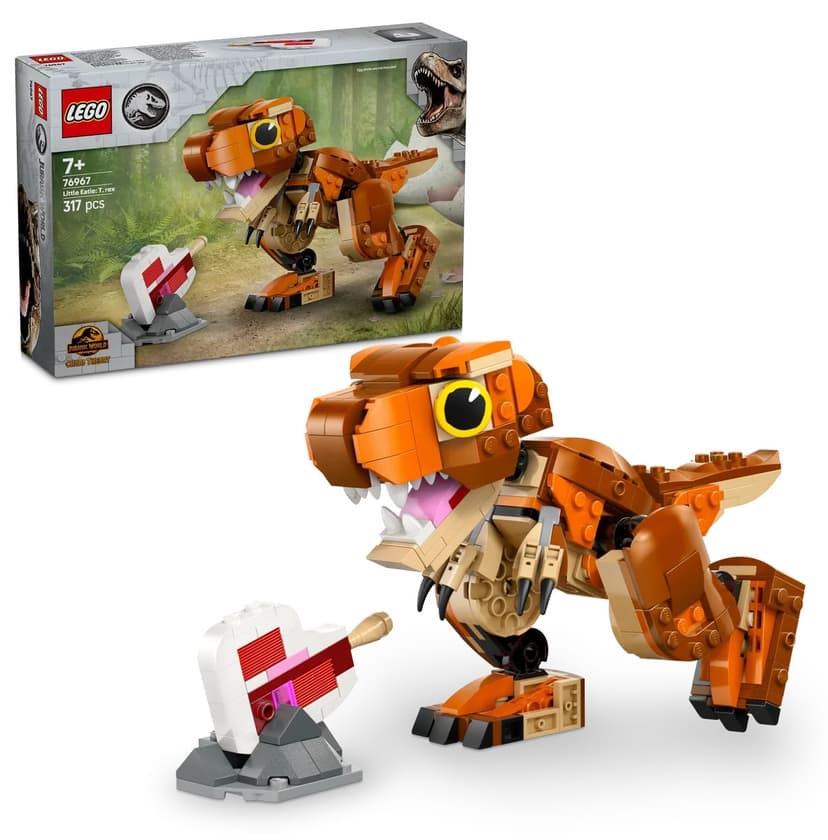 لگو Jurassic World مدل Küçük Eatie T. rex 76967 با 317 قطعه لگو Jurassic World مدل Küçük Eatie T. rex 76967 با 317 قطعه