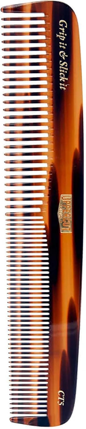 شانه Uppercut Deluxe طرح لاکپشتی با دندانه پهن دو عرضه مدل CT5 شانه Uppercut Deluxe طرح لاکپشتی با دندانه پهن دو عرضه مدل CT5