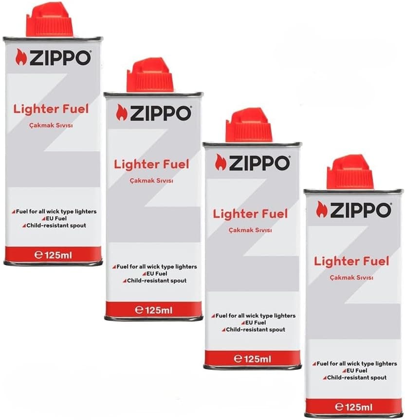 سوخت فندک Zippo بسته 4 عددی سوخت فندک Zippo بسته 4 عددی