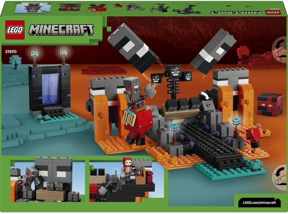 لگو Minecraft Wither Battle مدل 21590 لگو Minecraft Wither Battle مدل 21590