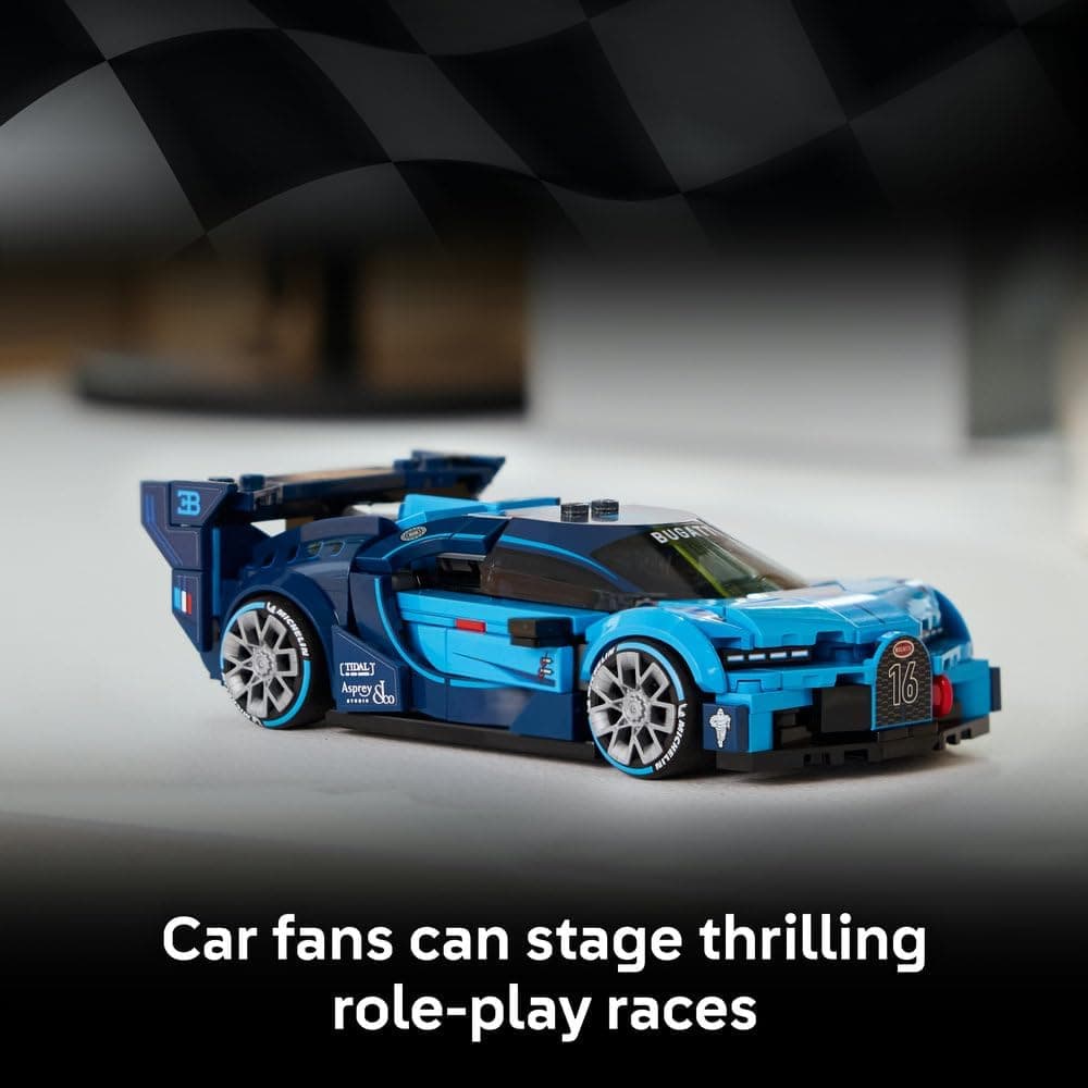 لگو ماشین اسپرت Speed Champions Bugatti Vision GT مدل 77253 لگو ماشین اسپرت Speed Champions Bugatti Vision GT مدل 77253