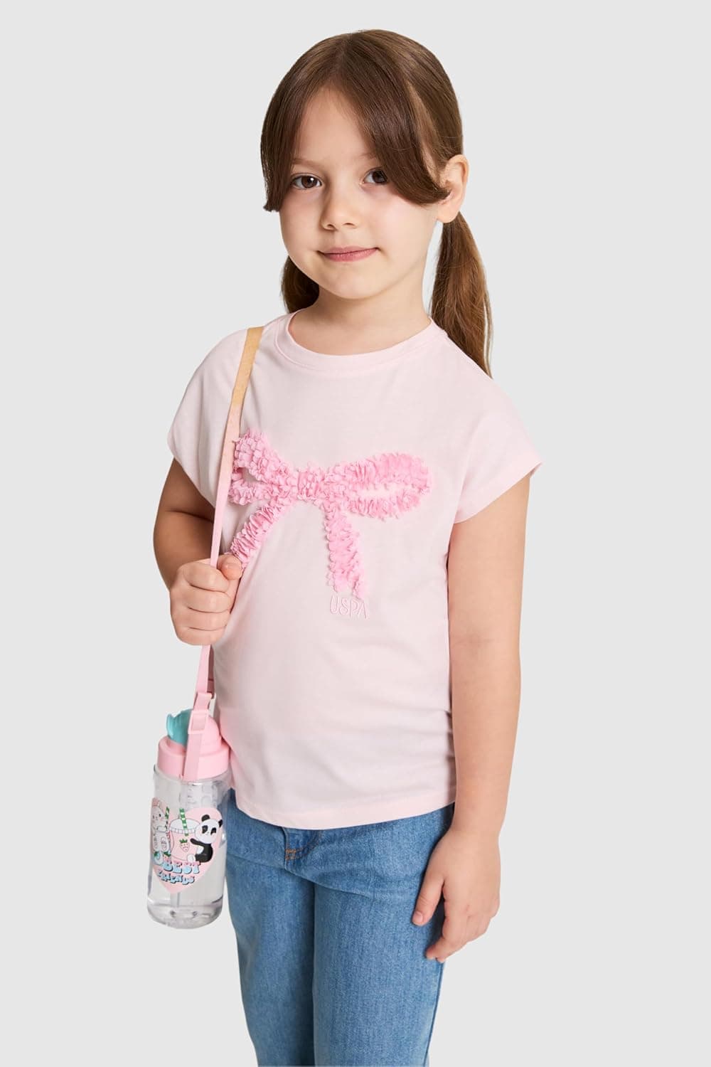 تیشرت دخترانه U.S. POLO ASSN. آبی روشن مدل 50325647-VR003 تیشرت دخترانه U.S. POLO ASSN. آبی روشن مدل 50325647-VR003