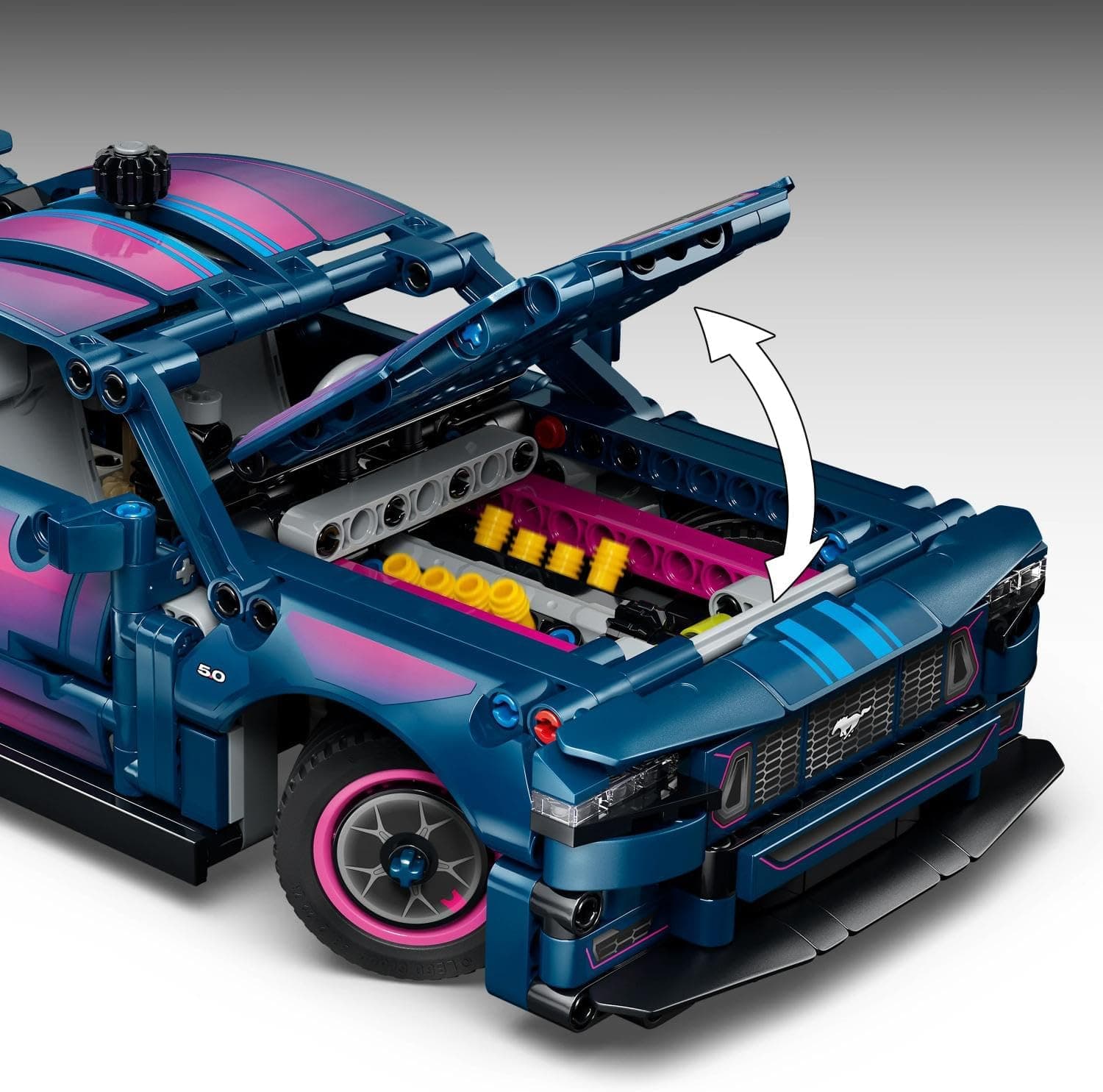 لگو Technic Ford Mustang GT ماشین مودیفای مدل 42236 لگو Technic Ford Mustang GT ماشین مودیفای مدل 42236