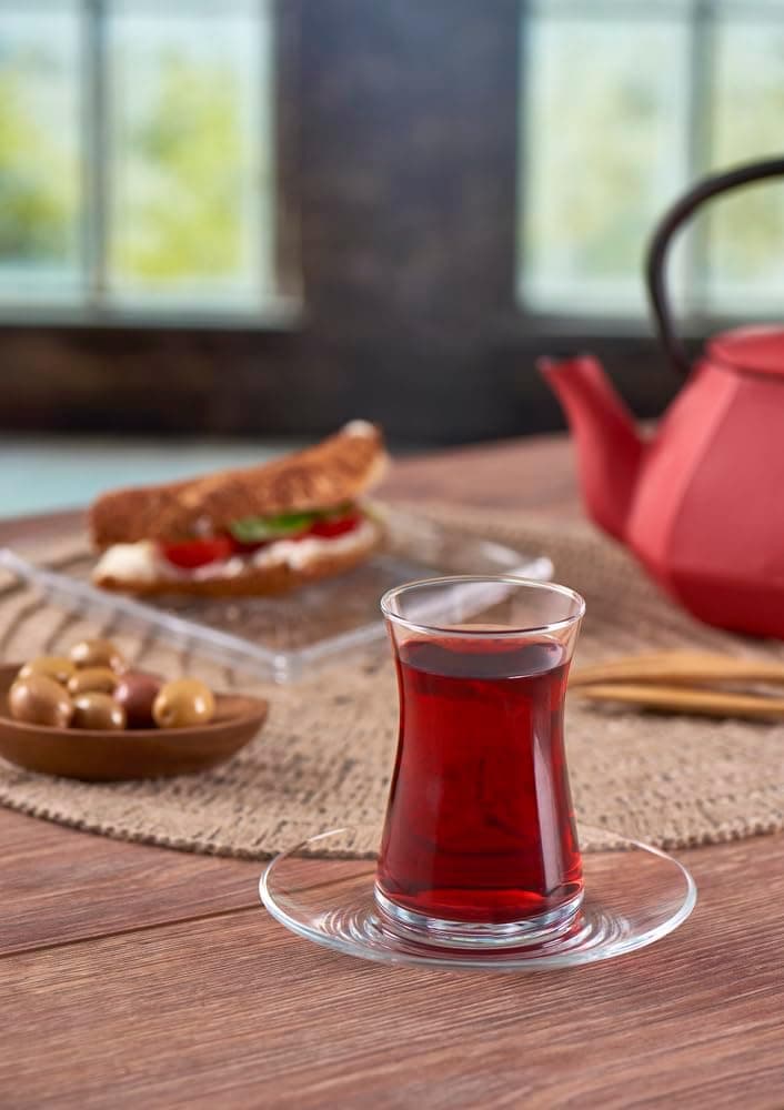 ست چای Pasabahce مدل HEYBELI با جعبه هدیه ست چای Pasabahce مدل HEYBELI با جعبه هدیه