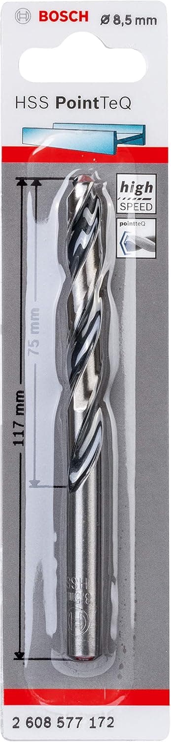 مته فلزی BOSCH اچاساس PointTeQ مطابق DIN 338 سایز 2,5 X 30 57 mm مدل 2608577193 مته فلزی BOSCH اچاساس PointTeQ مطابق DIN 338 سایز 2,5 X 30 57 mm مدل 2608577193