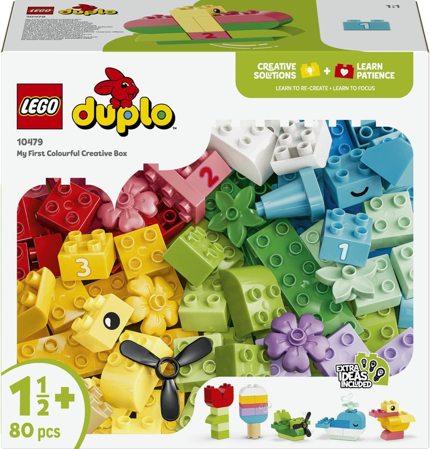 لگو DUPLO Classic جعبه ساختنی رنگی خلاقانه مدل 10479 لگو DUPLO Classic جعبه ساختنی رنگی خلاقانه مدل 10479