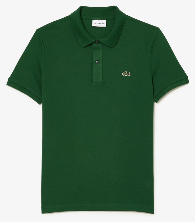 پولوشرت مردانه Lacoste سبز اسلیمفیت مدل L.12.12 پولوشرت مردانه Lacoste سبز اسلیمفیت مدل L.12.12
