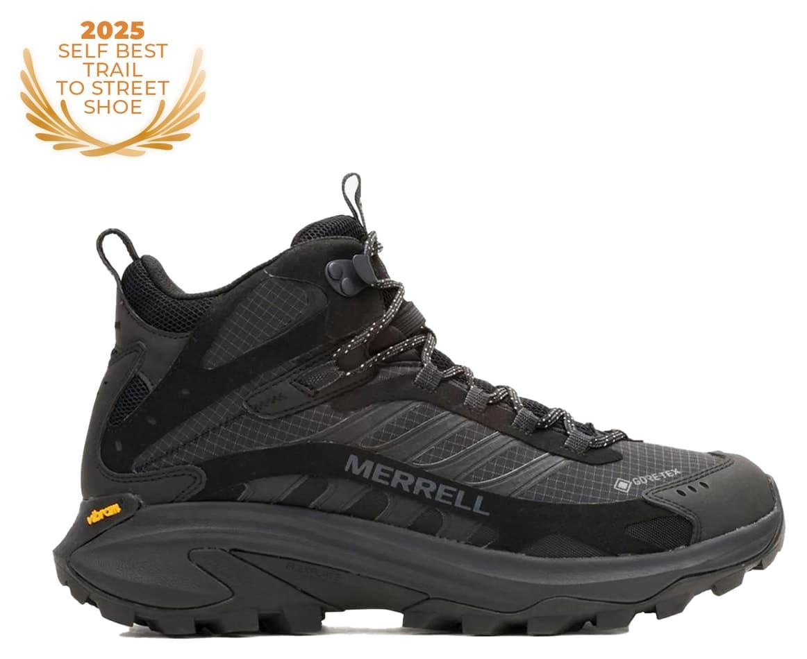 بوت اوتدور مردانه Merrell Moab Speed 2 Mid GTX مشکی مدل J037501 بوت اوتدور مردانه Merrell Moab Speed 2 Mid GTX مشکی مدل J037501