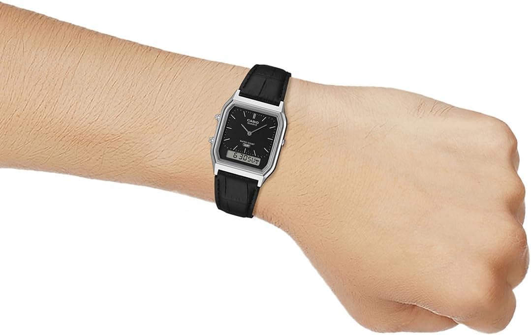 ساعت مچی یونیسکس Casio رترو آنالوگ/دیجیتال خاکستری مدل AQ-230EL-1ADF ساعت مچی یونیسکس Casio رترو آنالوگ/دیجیتال خاکستری مدل AQ-230EL-1ADF