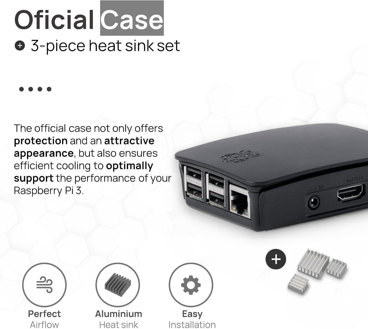 کیت استارتر Raspberry Pi 3 B+ 1GB db-tronic با 64GB، منبع تغذیه، کیس کیت استارتر Raspberry Pi 3 B+ 1GB db-tronic با 64GB، منبع تغذیه، کیس