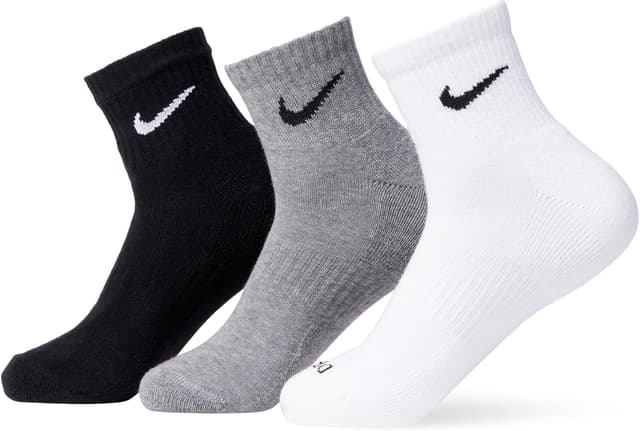 جوراب مچی Nike Everyday Cushion بسته 3 عددی جوراب مچی Nike Everyday Cushion بسته 3 عددی