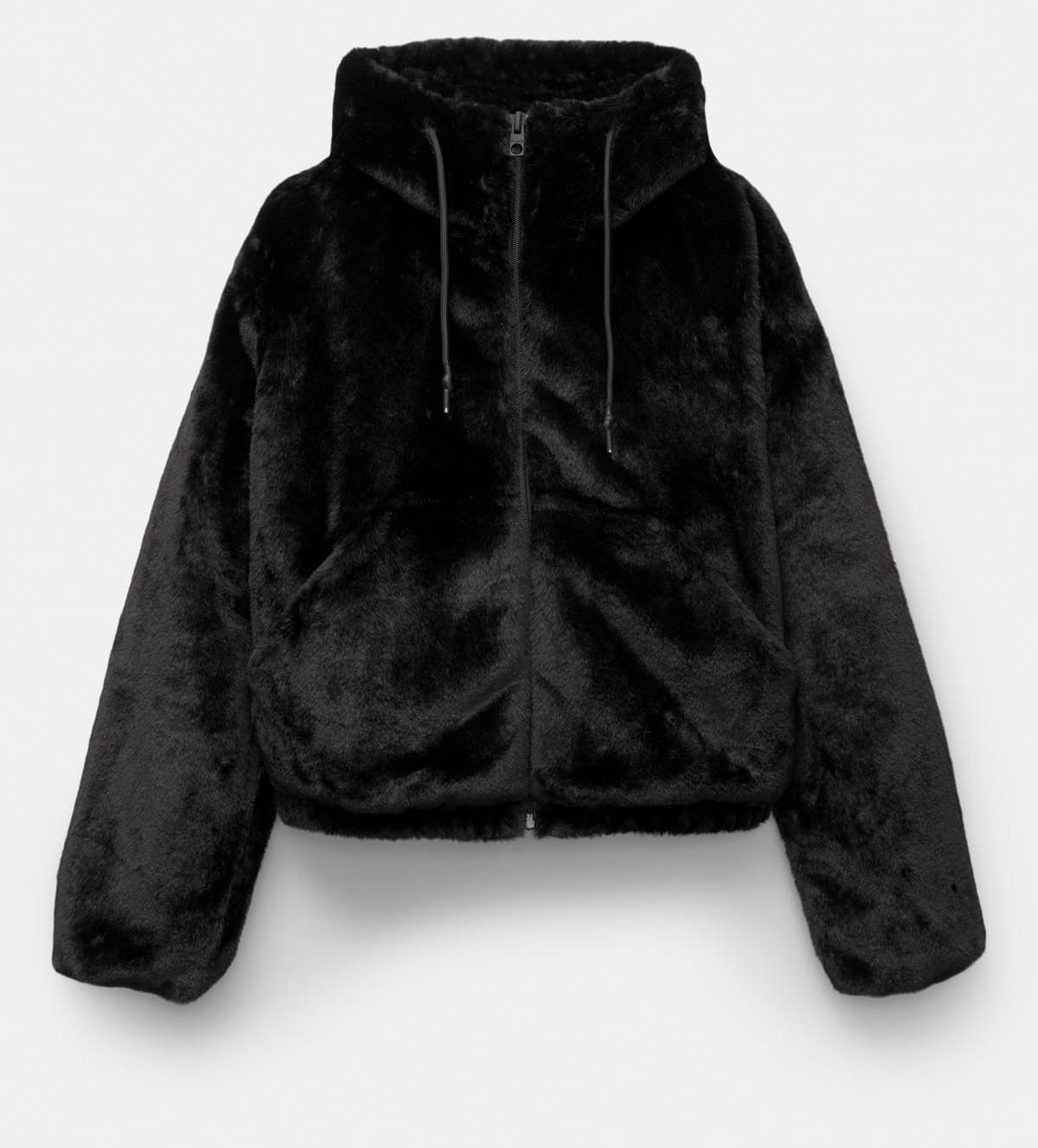 کت زنانه Pull & Bear کلاهدار با خز مصنوعی کت زنانه Pull & Bear کلاهدار با خز مصنوعی