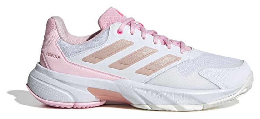 کفش تنیس زنانه adidas Courtjam Control 3 W سفید مدل JP9739 کفش تنیس زنانه adidas Courtjam Control 3 W سفید مدل JP9739