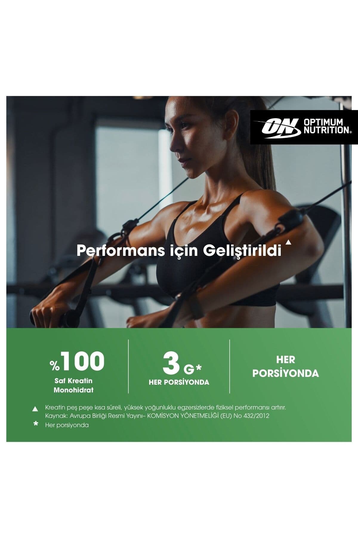 کراتین مونوهیدرات بدون طعم Optimum Nutrition 187 g با 55 سروینگ کراتین مونوهیدرات بدون طعم Optimum Nutrition 187 g با 55 سروینگ
