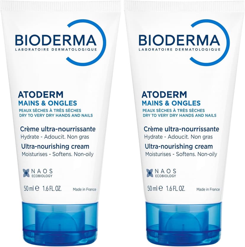کرم دست Bioderma Atoderm با روغن شی برای پوست خشک 50ml ×2 کرم دست Bioderma Atoderm با روغن شی برای پوست خشک 50ml ×2
