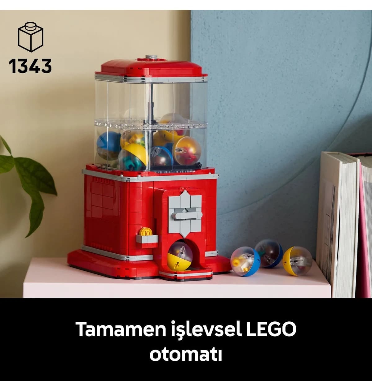لگو Ideas تزئینی بزرگسالان ماشین فروش مینیفیگور مدل 21358 لگو Ideas تزئینی بزرگسالان ماشین فروش مینیفیگور مدل 21358