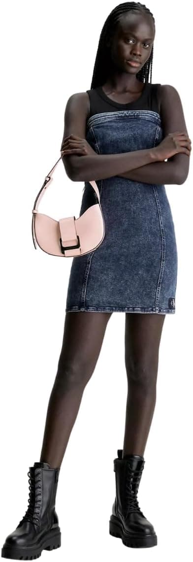 کیف دوشی زنانه Calvin Klein صورتی Off Duty مدل Round Shoulderbag22 H کیف دوشی زنانه Calvin Klein صورتی Off Duty مدل Round Shoulderbag22 H