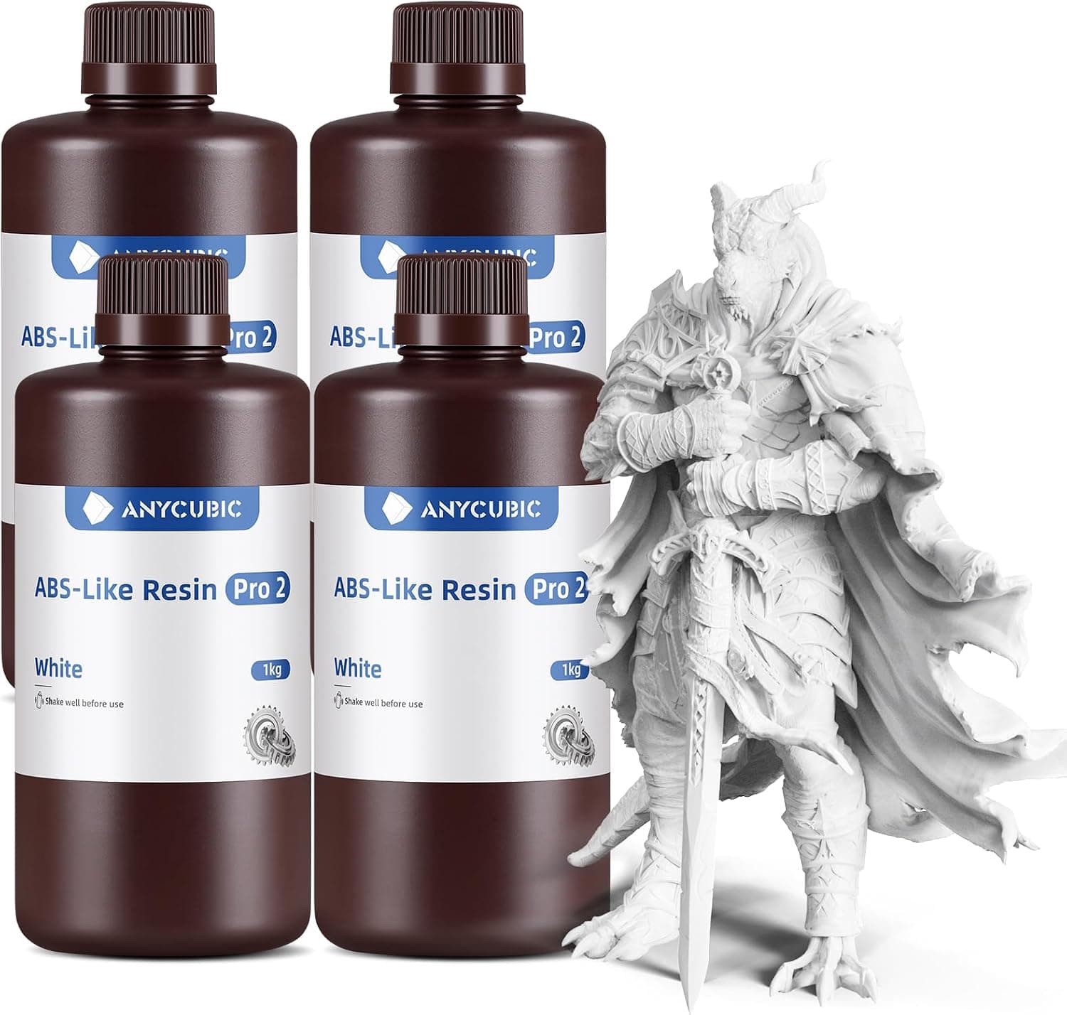 رزین پرینتر سه بعدی ANYCUBIC ABS-Like Resin Pro 2 سفید 1 kg 4 عددی رزین پرینتر سه بعدی ANYCUBIC ABS-Like Resin Pro 2 سفید 1 kg 4 عددی