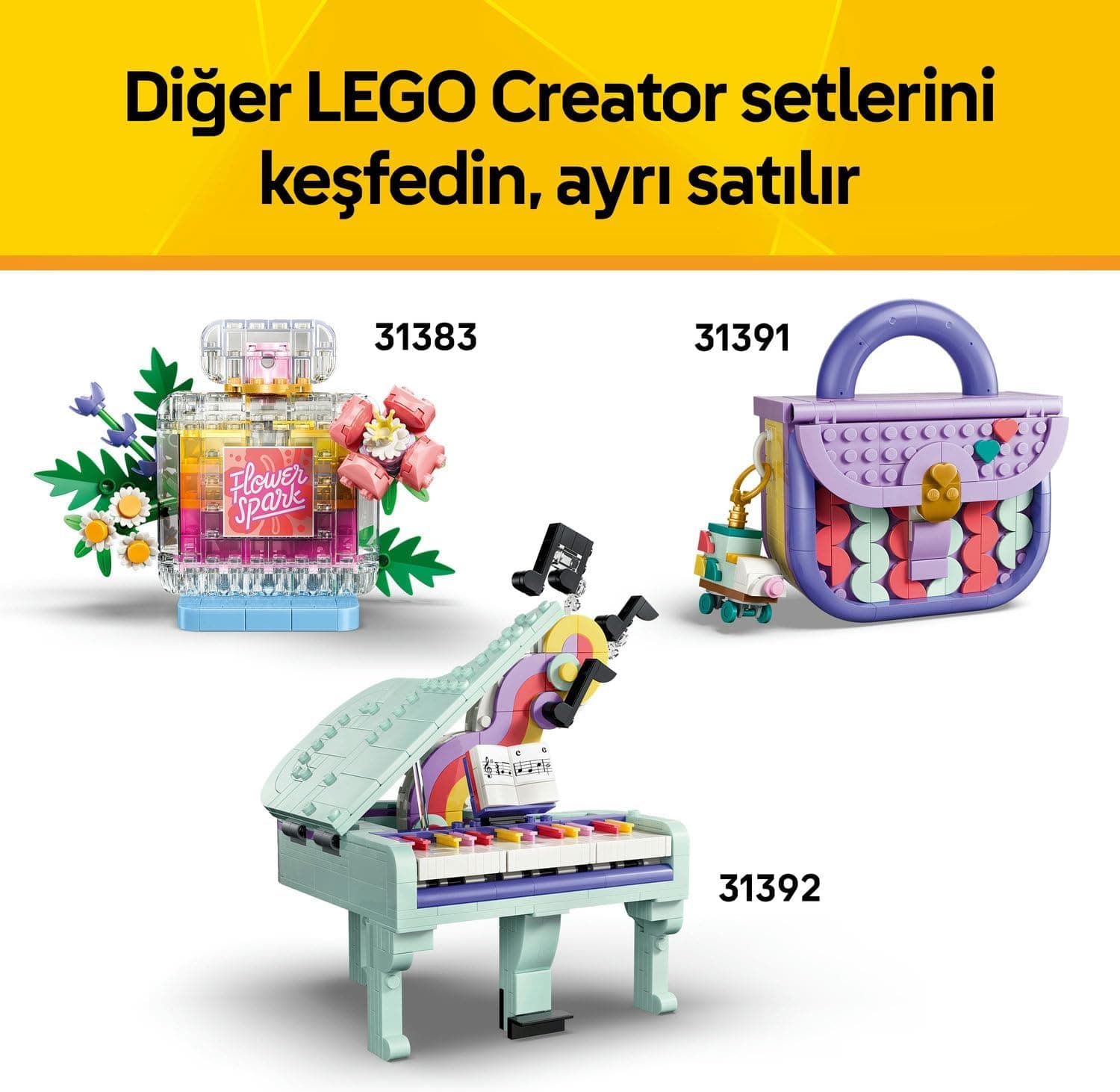 لگو Creator 3 در 1 تابلو گلدار مدل 31390 لگو Creator 3 در 1 تابلو گلدار مدل 31390