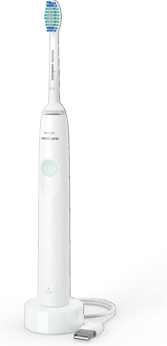 مسواک برقی شارژی PHILIPS سفید سری 1100 مدل HX3641/01 با دوشاخه 3 Pin مورد تأیید امارات مسواک برقی شارژی PHILIPS سفید سری 1100 مدل HX3641/01 با دوشاخه 3 Pin مورد تأیید امارات