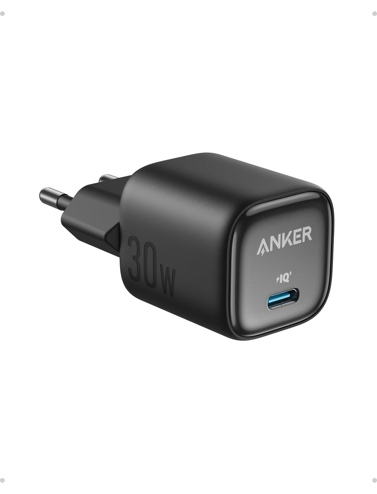 شارژر Anker Zolo 30W USB-C GaN کامپکت مشکی مدل A2698 شارژر Anker Zolo 30W USB-C GaN کامپکت مشکی مدل A2698