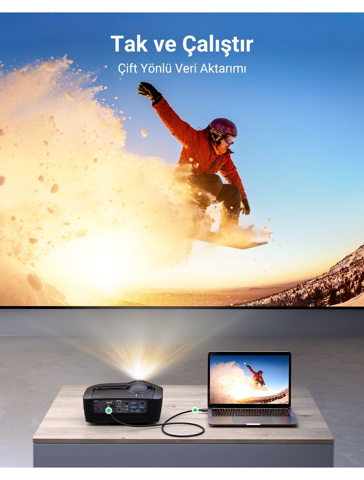 کابل Ugreen انتقال تصویر HDMI DVI دوطرفه 1080P 5 متر مدل 10137 کابل Ugreen انتقال تصویر HDMI DVI دوطرفه 1080P 5 متر مدل 10137