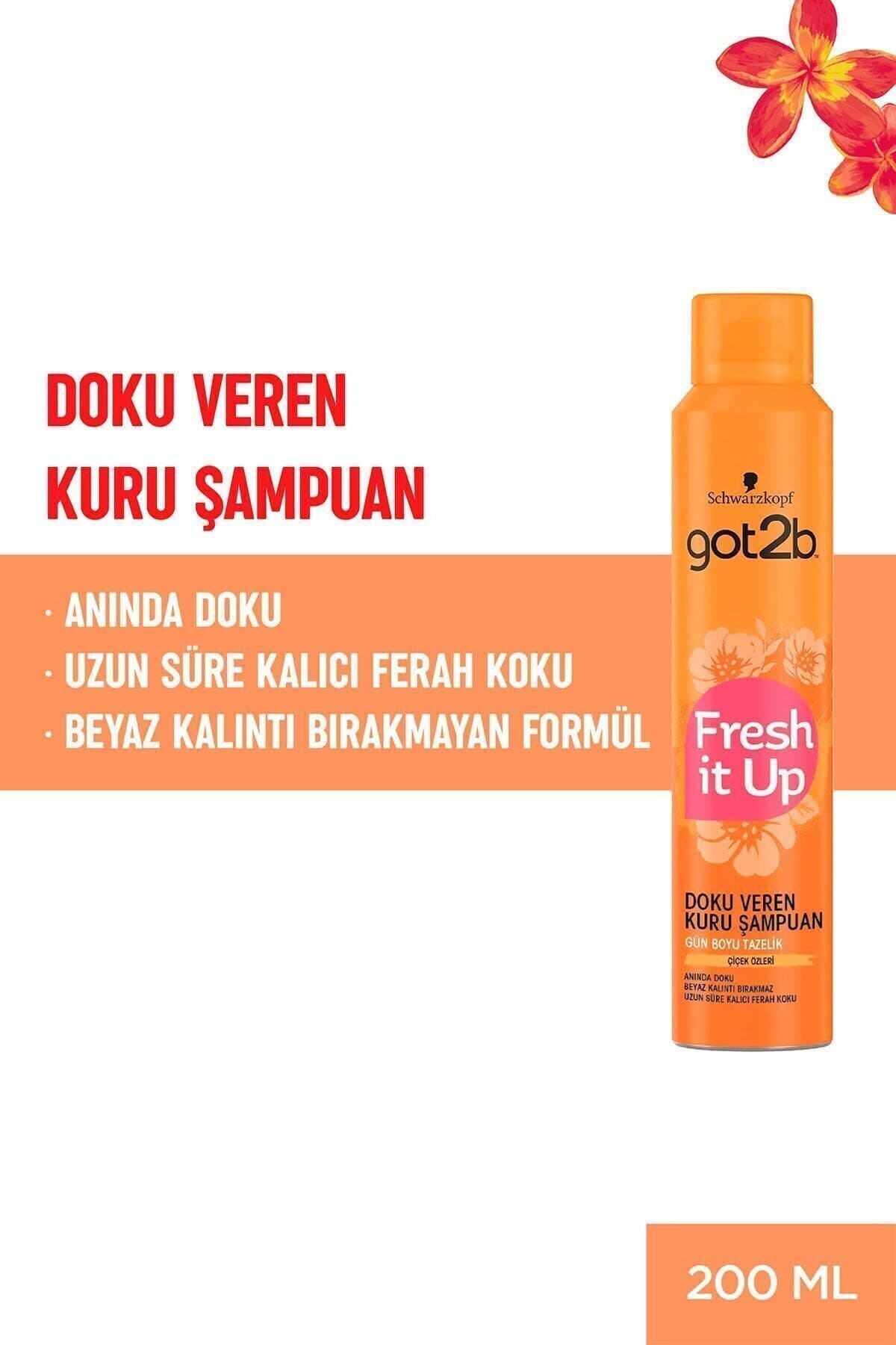 شامپو خشک Got2B Fresh It Up Texture 200ml×2 شامپو خشک Got2B Fresh It Up Texture 200ml×2