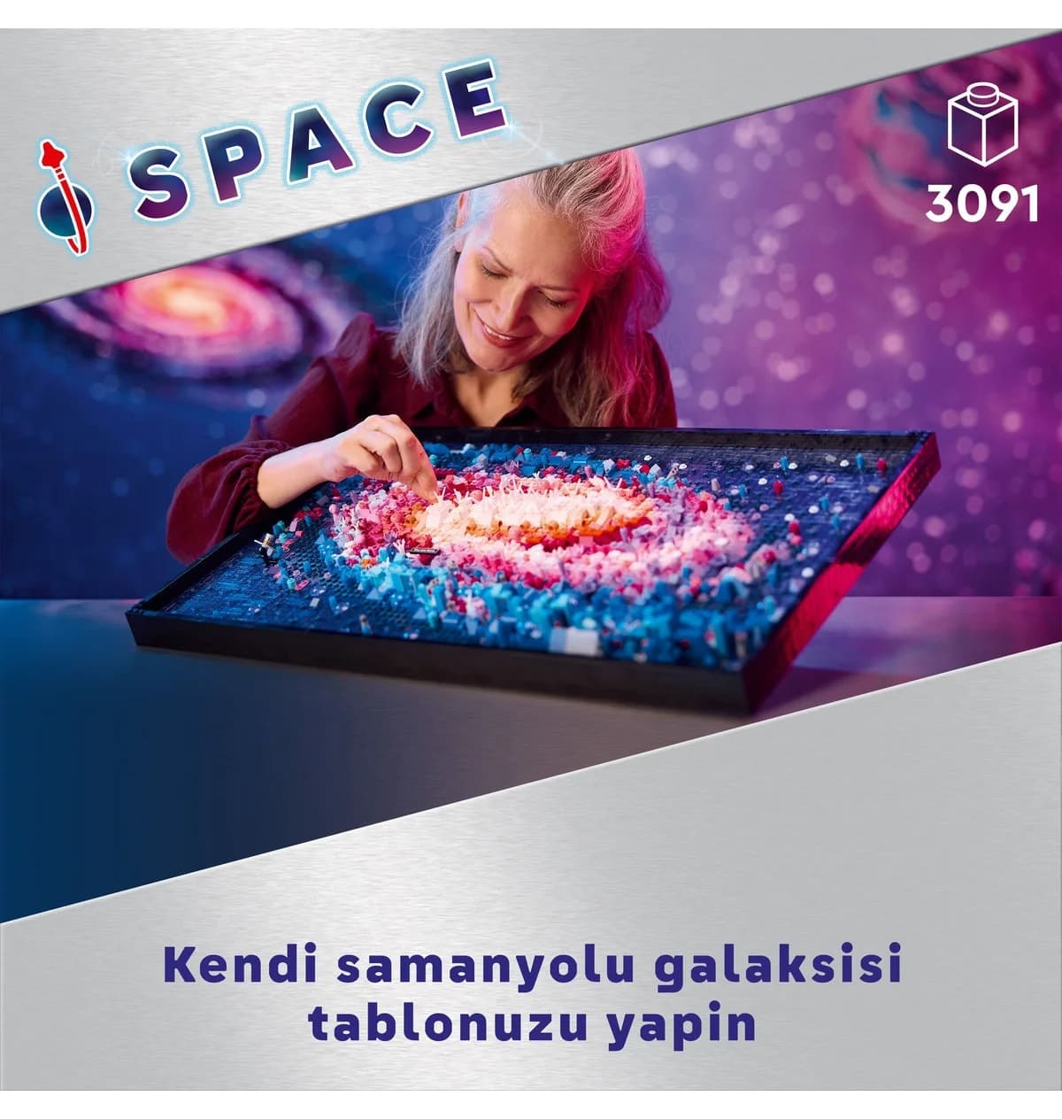 لگو Art کهکشان راه شیری مدل 31212 با 3091 قطعه لگو Art کهکشان راه شیری مدل 31212 با 3091 قطعه