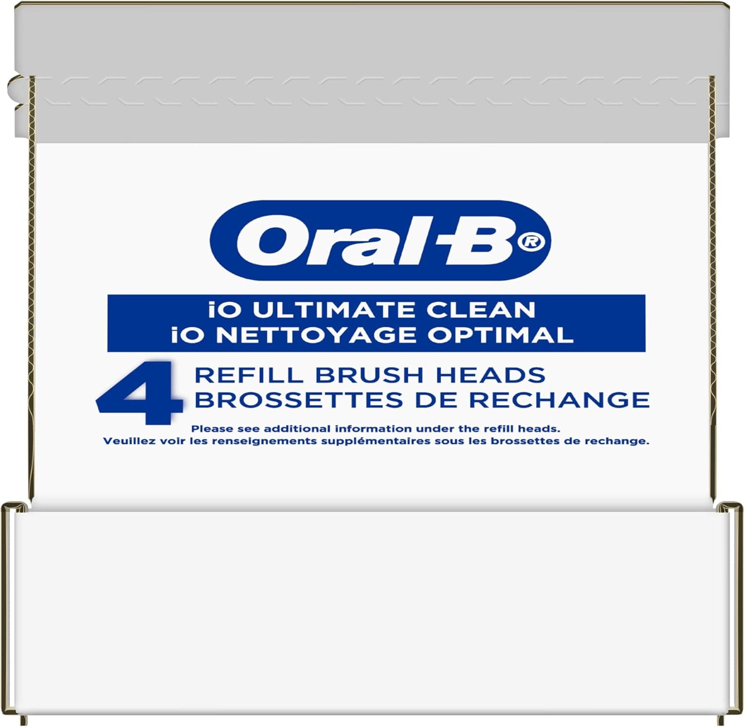 سری یدک مسواک برقی برای Oral-B iO Ultimate Clean مشکی بسته 4 عددی سری یدک مسواک برقی برای Oral-B iO Ultimate Clean مشکی بسته 4 عددی