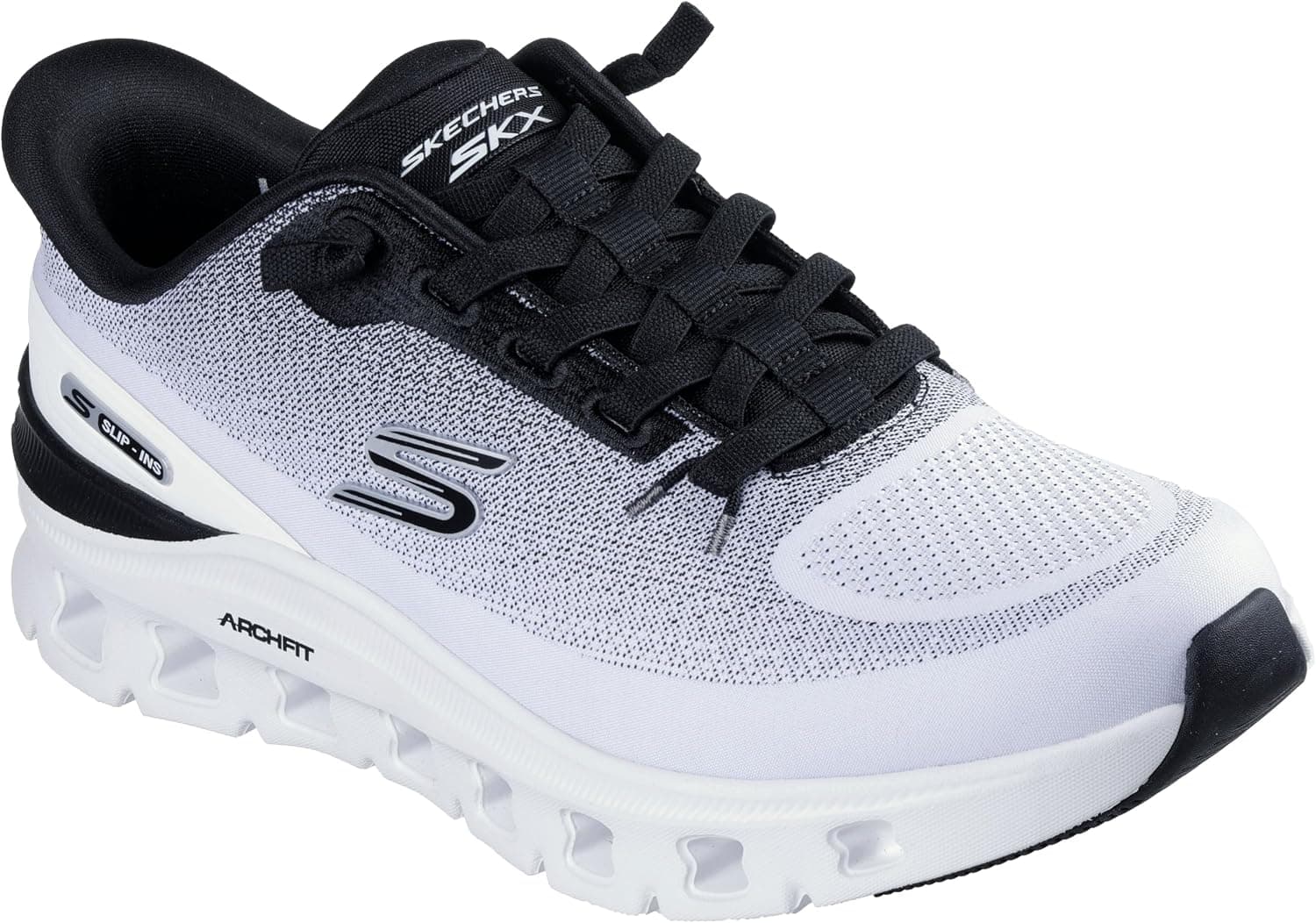 کفش پسرانه Skechers سفید مدل Arch Fit Glide-Step Pro کفش پسرانه Skechers سفید مدل Arch Fit Glide-Step Pro