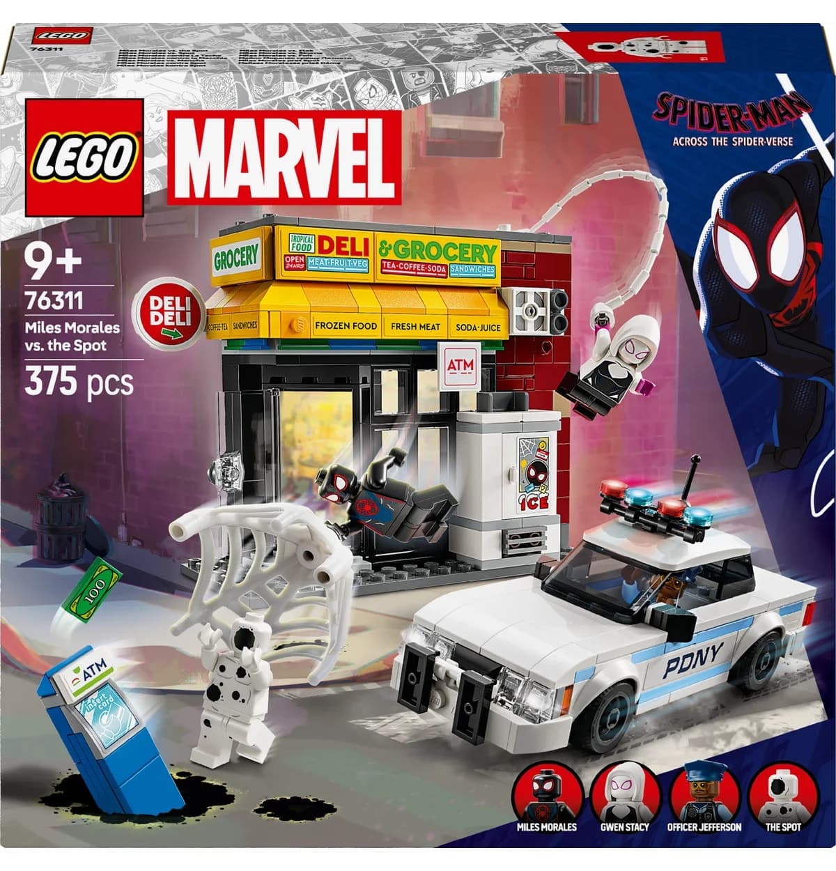 لگو Marvel Spider-Verse Miles Morales در برابر Spot مدل 76311 375 قطعه لگو Marvel Spider-Verse Miles Morales در برابر Spot مدل 76311 375 قطعه