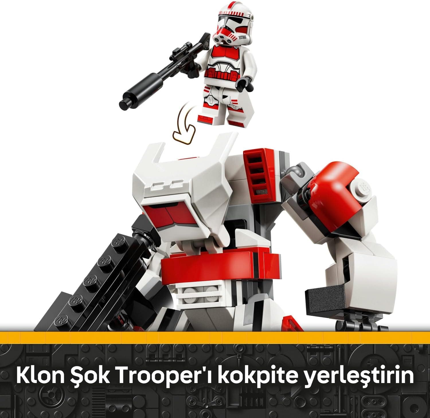 لگو Star Wars ربات اسباببازی مدل Klon Şok Trooper 75448 لگو Star Wars ربات اسباببازی مدل Klon Şok Trooper 75448