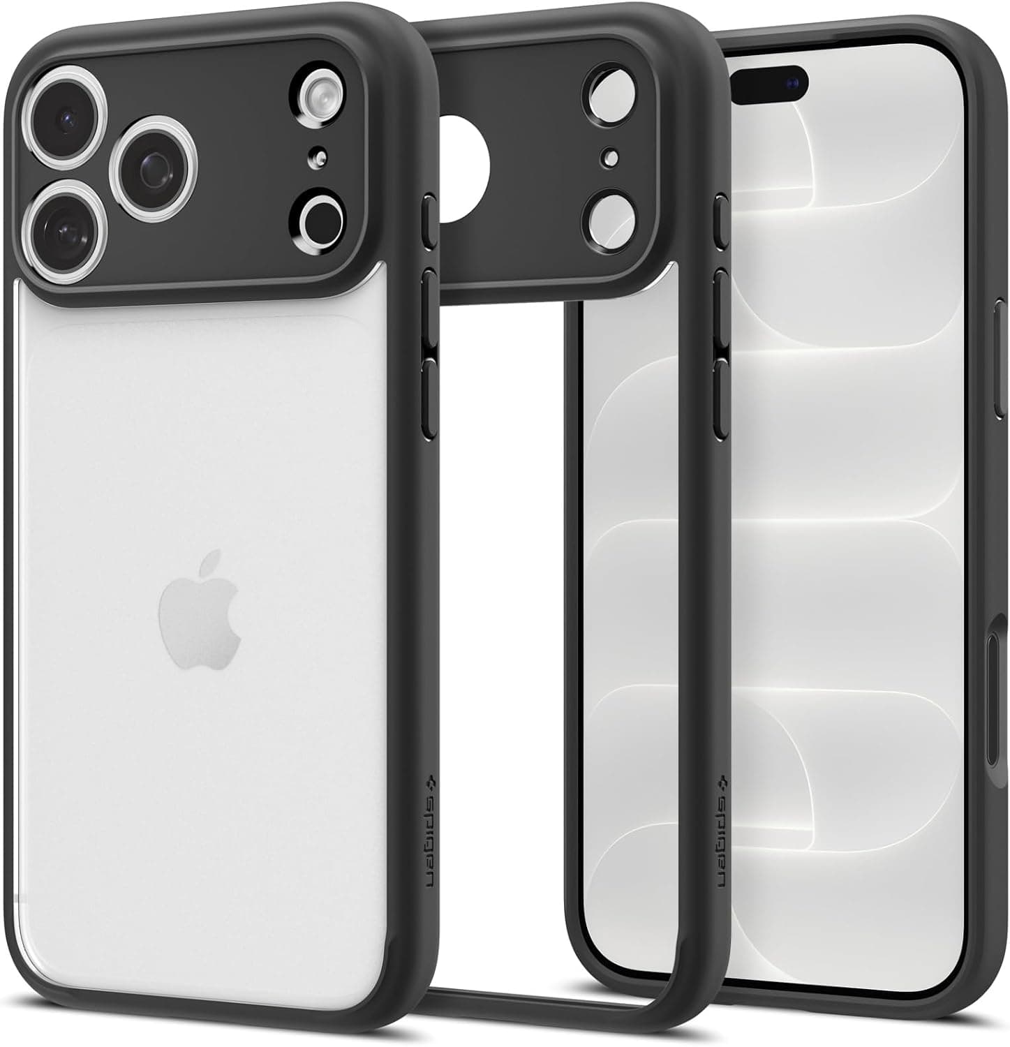 قاب گوشی سازگار با iPhone 18 Pro / 17 Pro Spigen Ultra Hybrid مشکی مات مدل ACS10065 قاب گوشی سازگار با iPhone 18 Pro / 17 Pro Spigen Ultra Hybrid مشکی مات مدل ACS10065