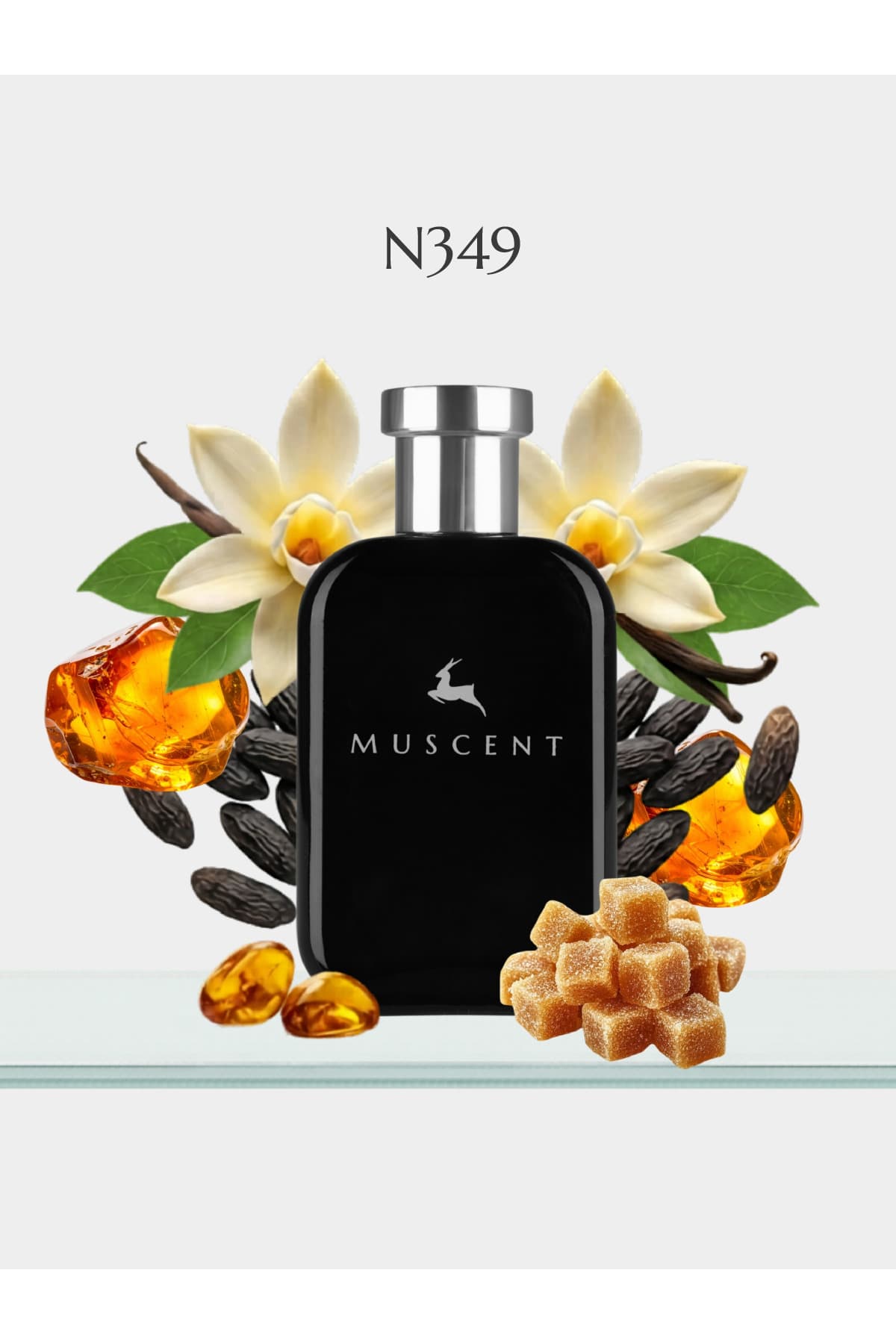 عطر زنانه MUSCENT با رایحه وانیل 50 میلیلیتر مدل N439 عطر زنانه MUSCENT با رایحه وانیل 50 میلیلیتر مدل N439