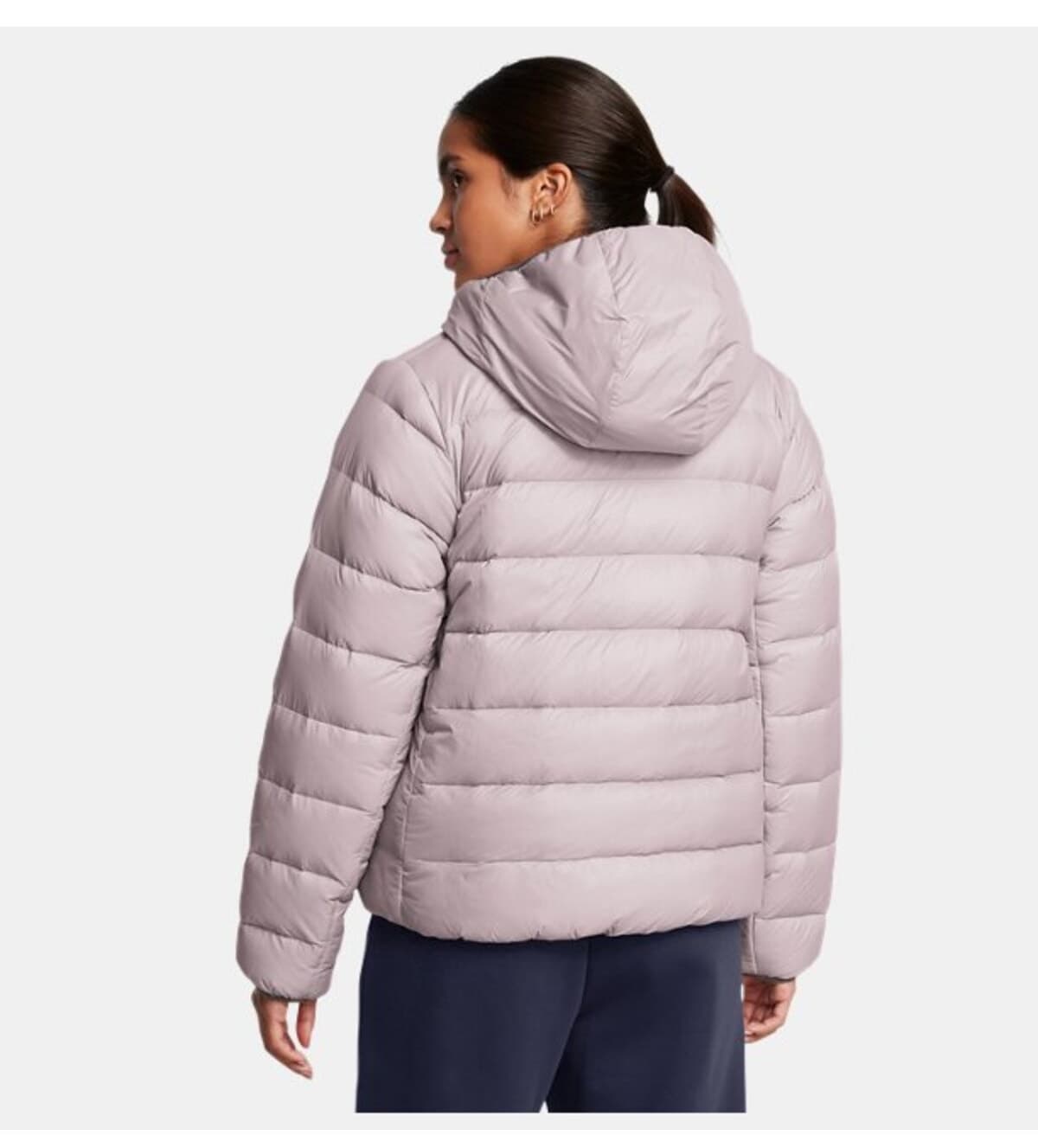 کاپشن زنانه Under Armour کلاهدار UA Legend Down مدل 1385852-015 کاپشن زنانه Under Armour کلاهدار UA Legend Down مدل 1385852-015