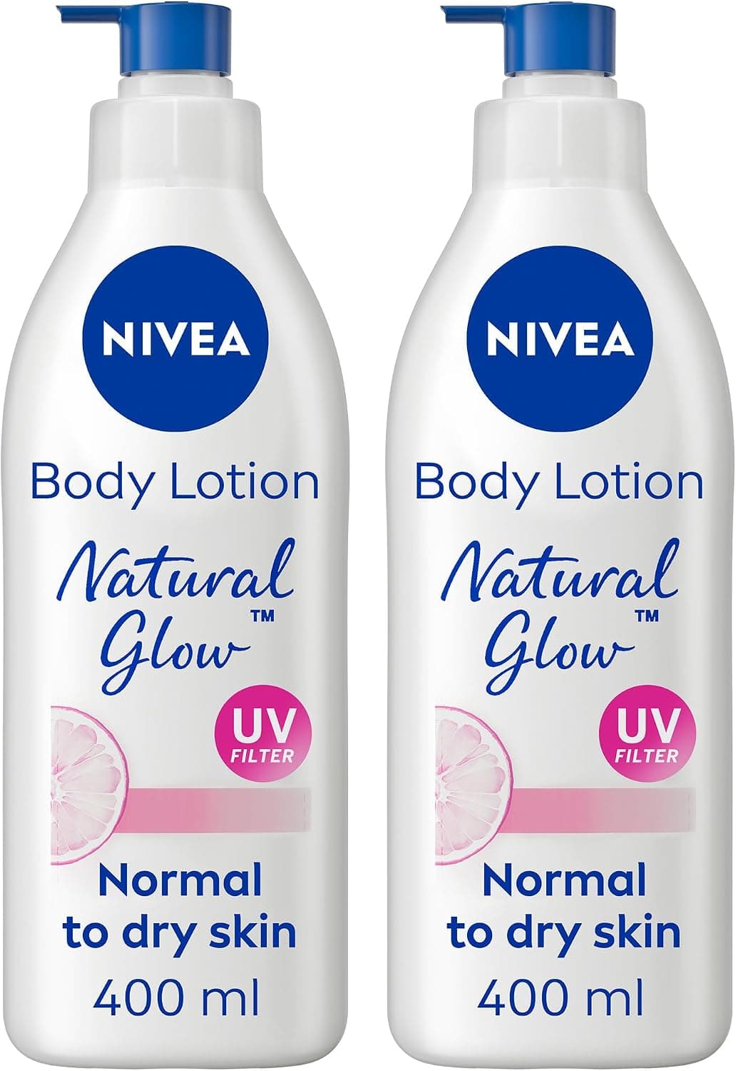 لوسیون بدن NIVEA یکنواختکننده با ویتامین C همه انواع پوست 2x400ml لوسیون بدن NIVEA یکنواختکننده با ویتامین C همه انواع پوست 2x400ml