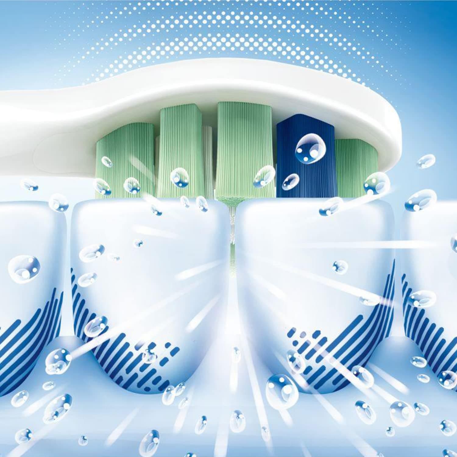 سری یدک مسواک برقی PHILIPS Sonicare ProResults استاندارد با محافظت در برابر پلاک سری یدک مسواک برقی PHILIPS Sonicare ProResults استاندارد با محافظت در برابر پلاک