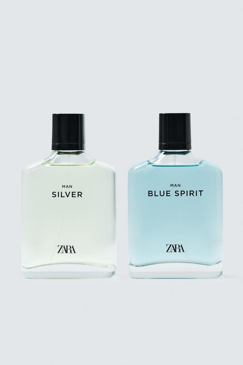 عطر مردانه Zara ادو تویلت Man Blue Spirit Silver 90 ml عطر مردانه Zara ادو تویلت Man Blue Spirit Silver 90 ml