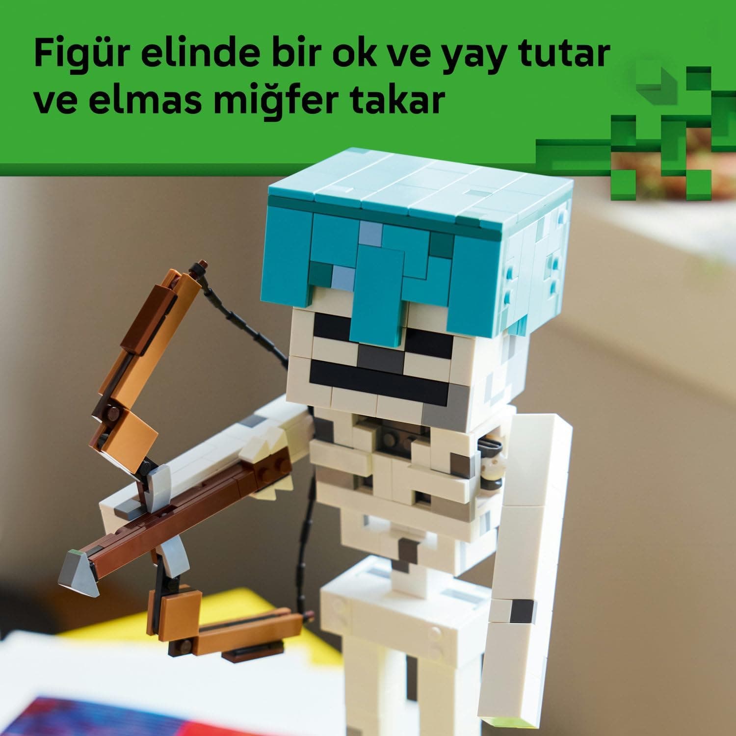 لگو Minecraft اسکلت مدل 21594 لگو Minecraft اسکلت مدل 21594