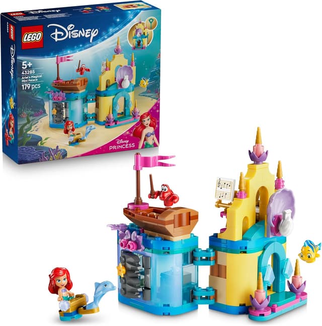 لگو 43285 Disney Princess قصر کوچک جادویی Ariel لگو 43285 Disney Princess قصر کوچک جادویی Ariel